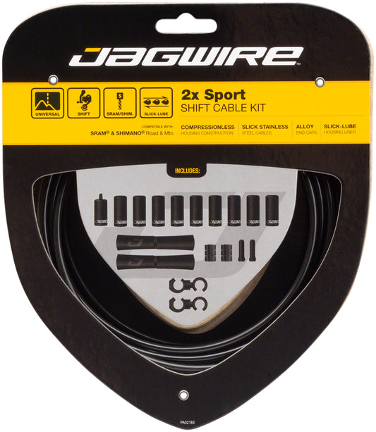 JAGWIRE | Kit de Cambio Universal Sport compatible Sram-Shimano