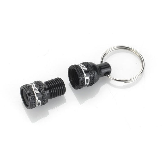 XLC | Adaptador de Válvula Presta-Schrader Negro