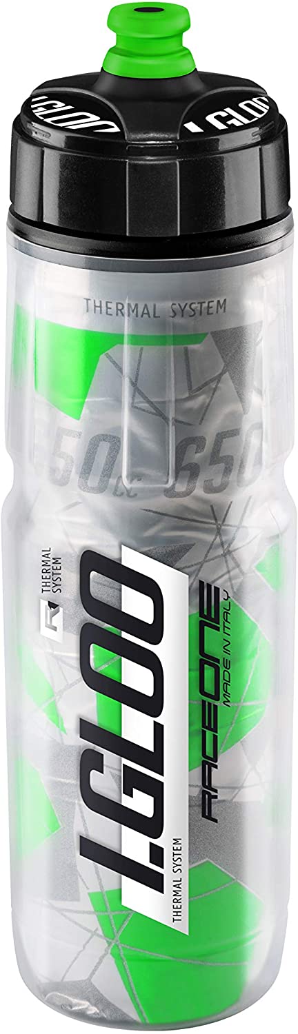 RACEONE | Bidón Térmico I.GLOO 650ml -verde