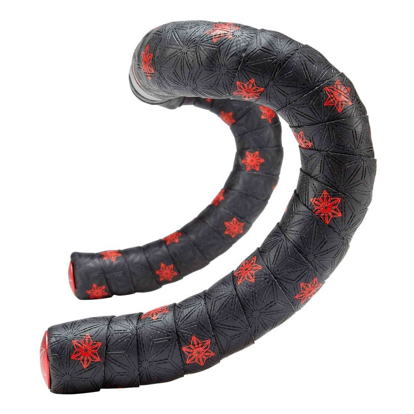 SUPACAZ | Cinta de Manillar Super Sticky Galaxy negro-rojo