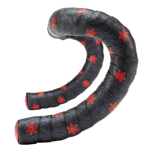 SUPACAZ | Cinta de Manillar Super Sticky Galaxy negro-rojo