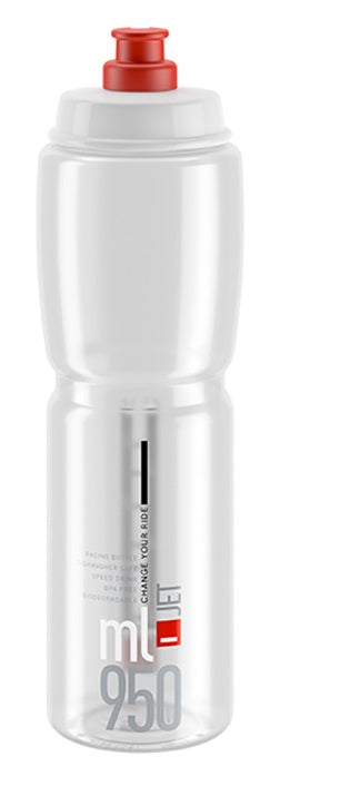ELITE | Bidón de Hidratación JET 950ml transparente