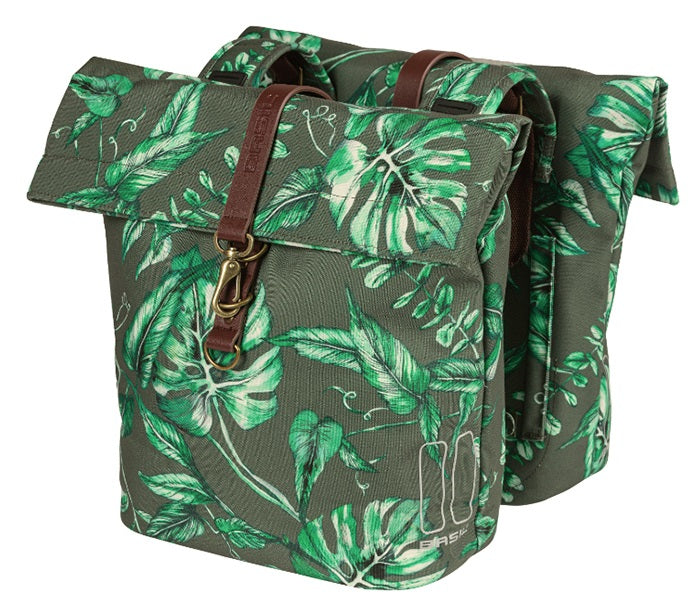 BASIL | Alforjas Dobles Ever Green 28-32L Verde