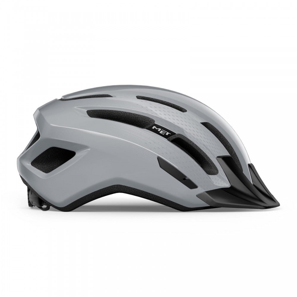 MET | Casco Downtown Gris Brillo