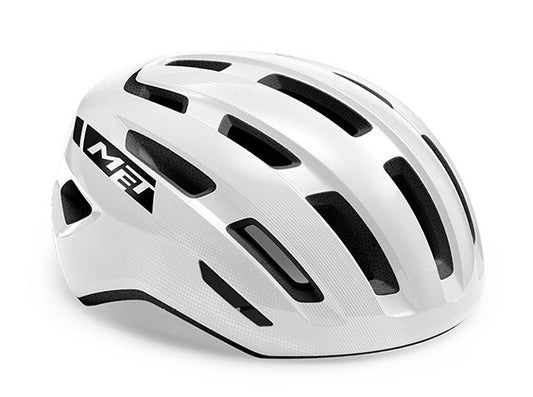 MET | Casco Miles Mips Blanco Brillo