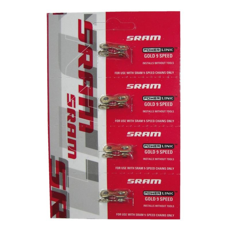 SRAM | Eslabón de Cadena Powerlock 9v (4uds)