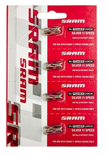 SRAM | Eslabón de Cadena Powerlock 11v (4uds)