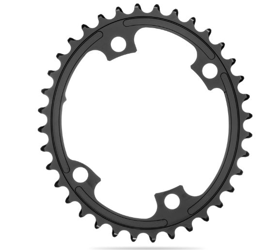 ABSOLUTEBLACK | Plato Oval compatible Shimano R9100-R8000-R7000