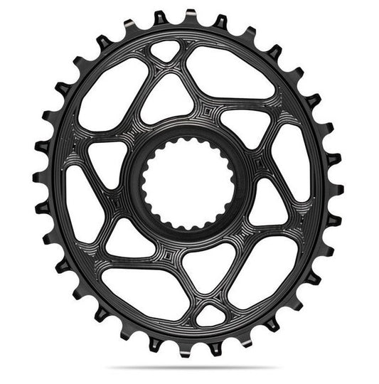 ABSOLUTEBLACK | Plato DM Oval Shimano