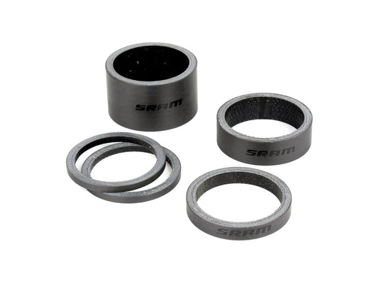 SRAM | Separadores de Dirección Carbono Logo Negro