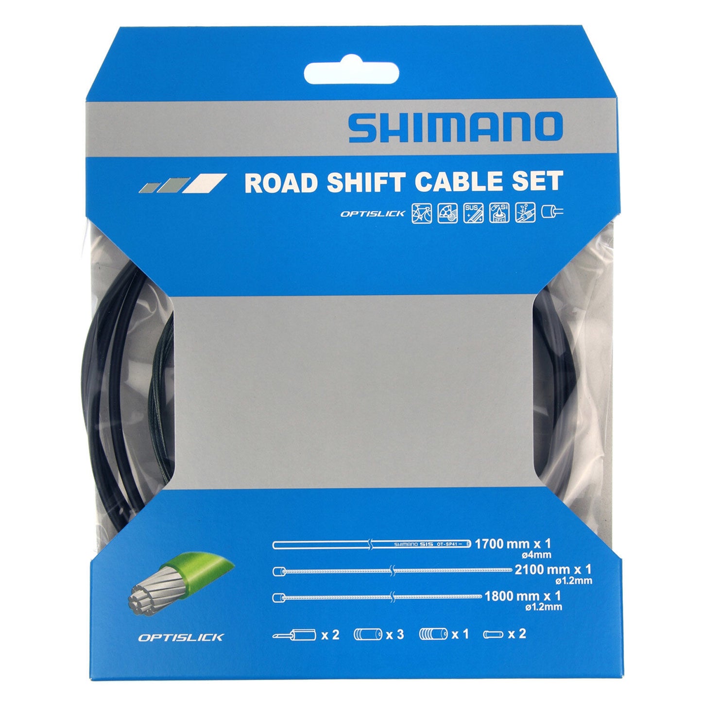 SHIMANO | Cables y Fundas de Cambio Optislick Carretera