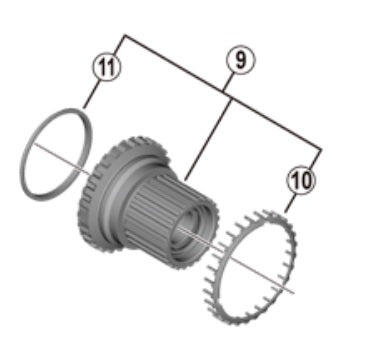 SHIMANO | Núcleo Completo DEORE XT M8100 Y0HH98030