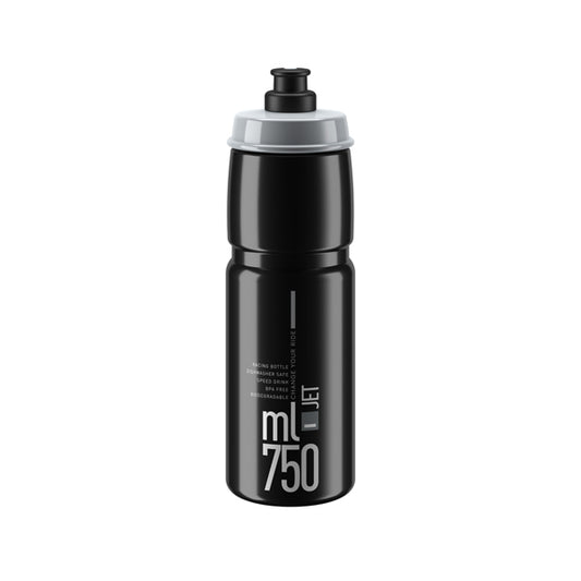 ELITE | Bidón de Ciclismo JET 750ml -negro