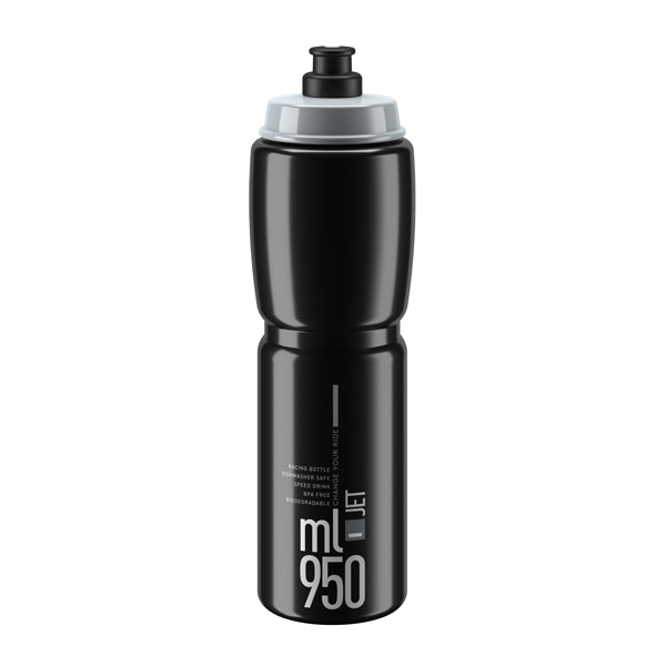 ELITE | Bidón de Hidratación JET 950ml -negro