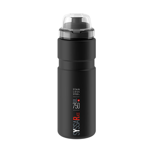 ELITE | Bidón Syssa Race Negro Mate 750ml