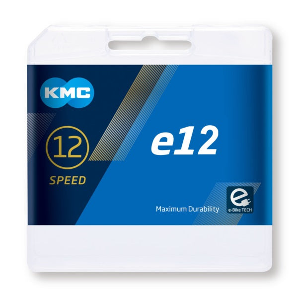 KMC | Cadena e12 e-Bike 12v 130 Eslabones oro