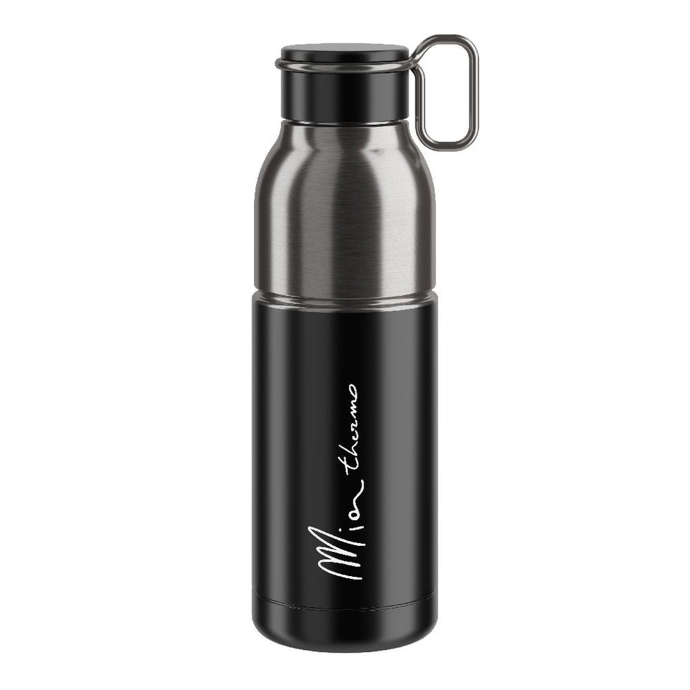 ELITE | Bidón Termo Mia 550ml -negro plata