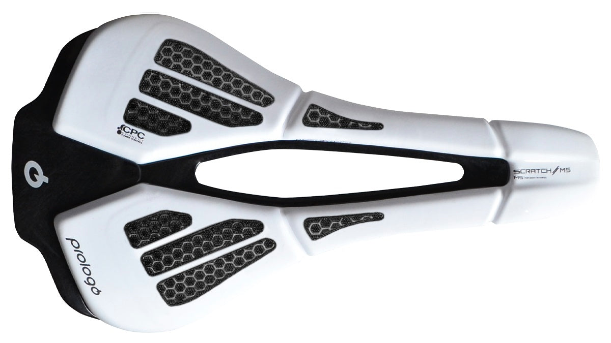 PROLOGO | Sillín de Ciclismo SCRATCH M5 CPC Pas Tirox -blanco