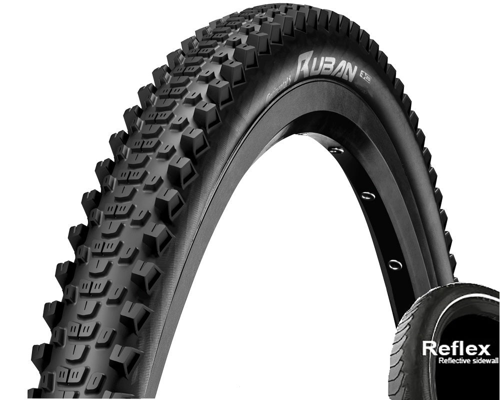 CONTINENTAL | Cubierta de Mtb RUBAN 27.5" aro rígido reflectante