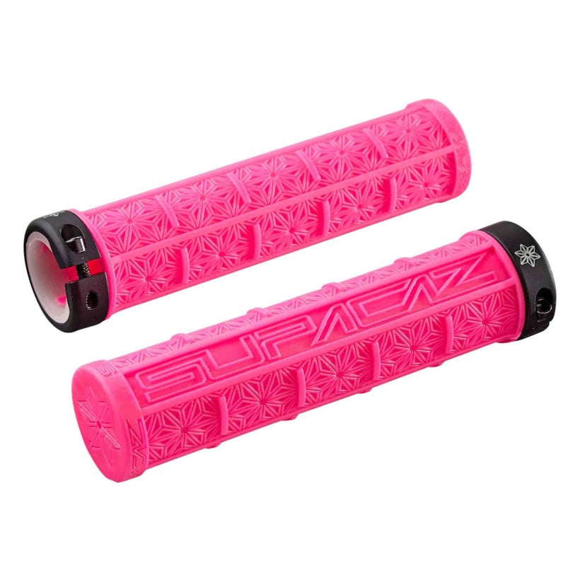 SUPACAZ | Puños Grizips rosa neon