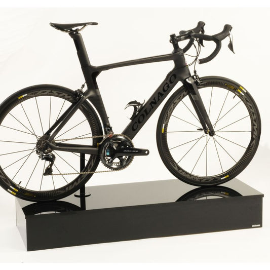 BICISUPPORT | Expositor 1 Bicicleta Horizontal Madera Negro
