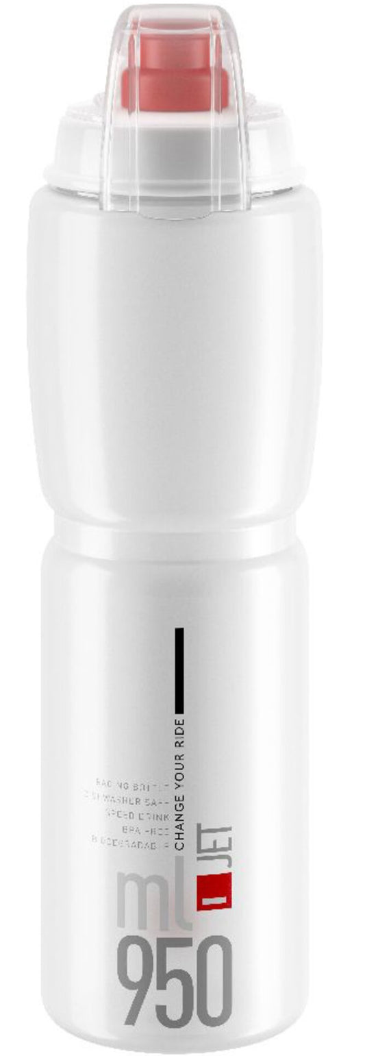 ELITE | Bidón de Hidratación JET PLUS 950ml blanco