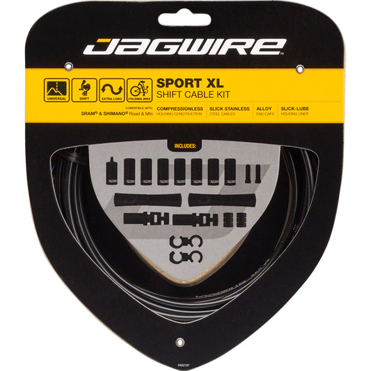 JAGWIRE | Kit de Cambio Universal Sport XL compatible Sram/Shimano/Campagnolo