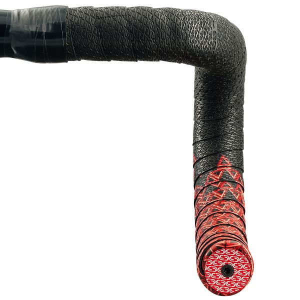 DEDA | Cinta de Manillar Doble 2.5mm -negro rojo