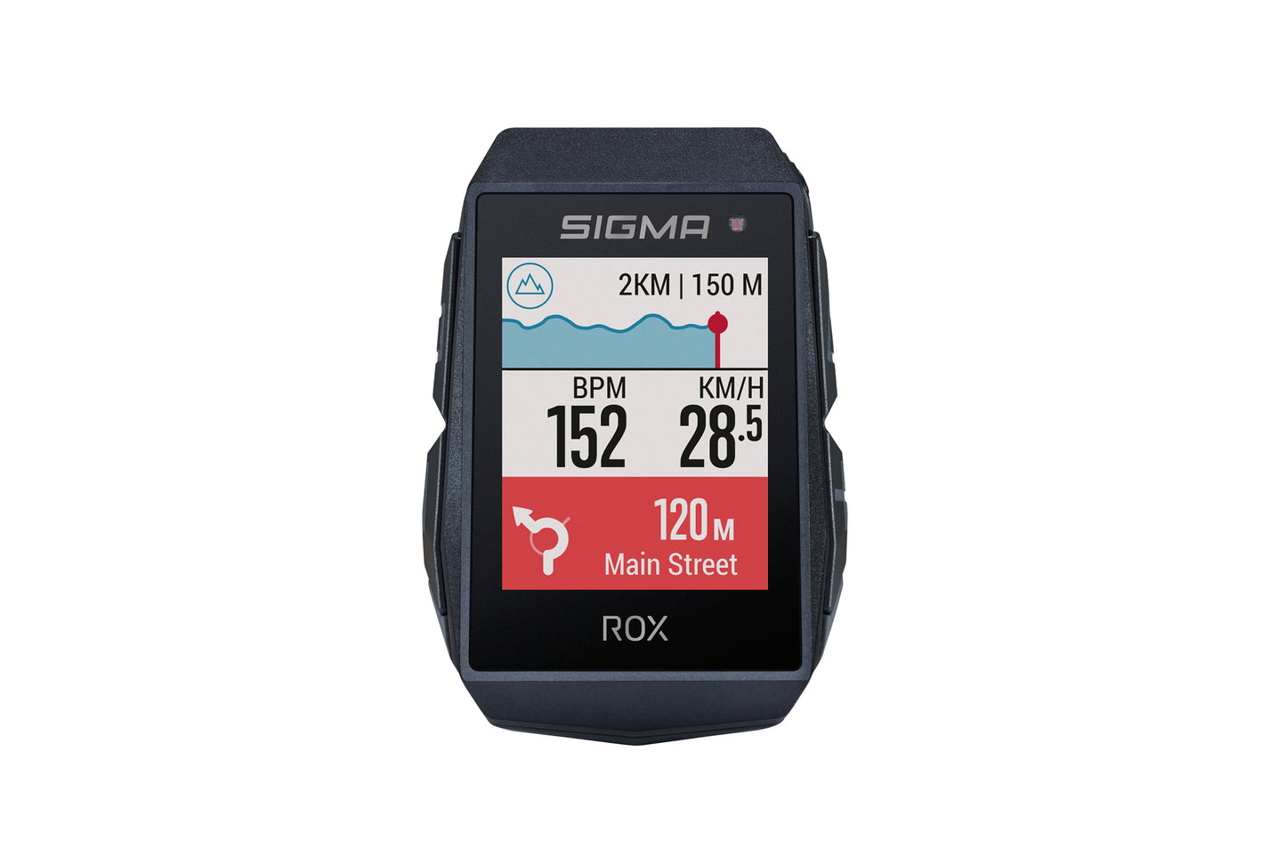 SIGMA | Ciclocomputador ROX 11.1 EVO Negro