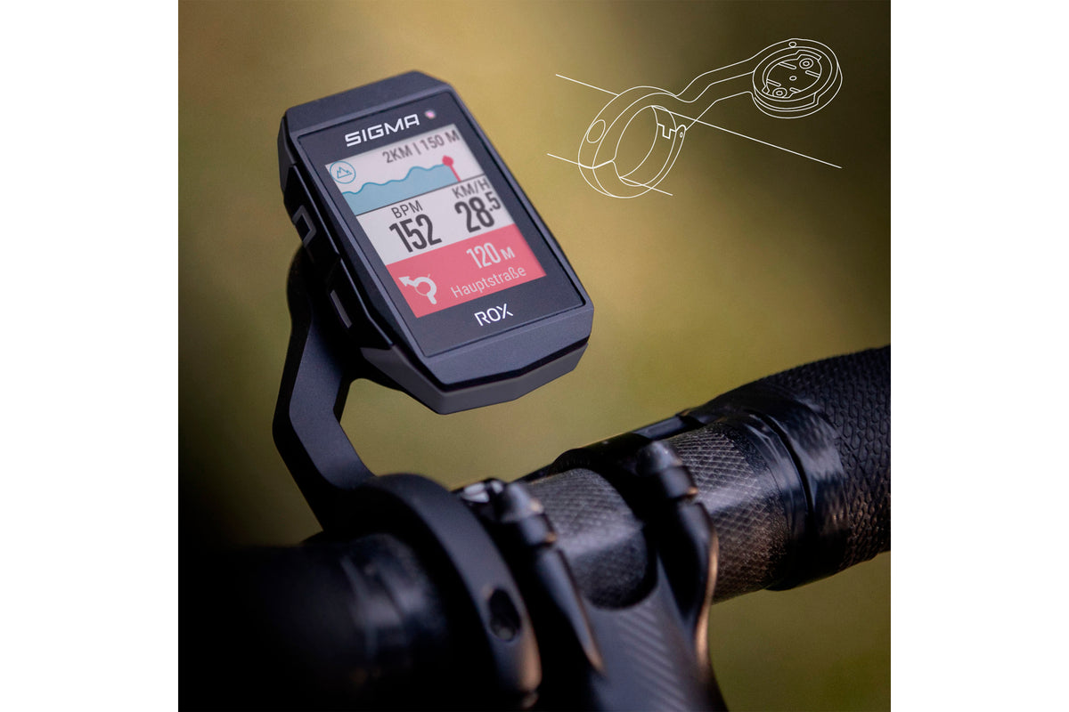SIGMA | Set HR Ciclocomputador ROX 11.1 EVO Negro
