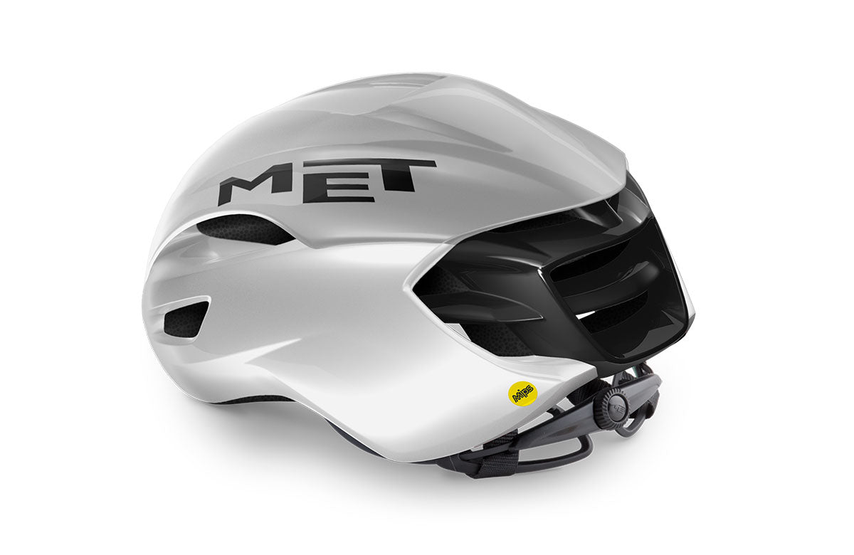 MET | Casco de Ciclismo MANTA Mips blanco