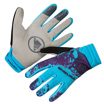 ENDURA | Guantes Largos Cortavientos SingleTrack azul
