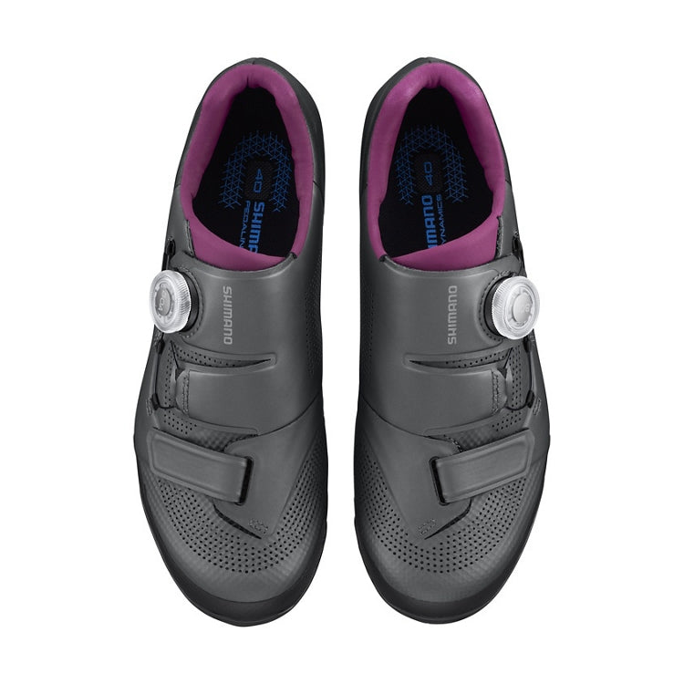 SHIMANO | Zapatillas de ciclismo XC-502 para mujer gris