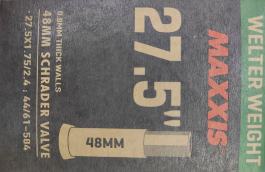 MAXXIS | Cámara Welter Weight 27.5x1.75-2.40 Válvula Schrader 48mm