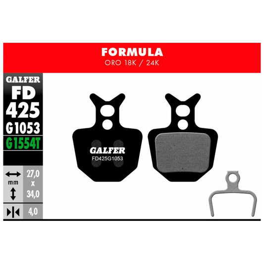 GALFER | Pastillas de Freno STANDARD compatible Formula (FD425G1053)