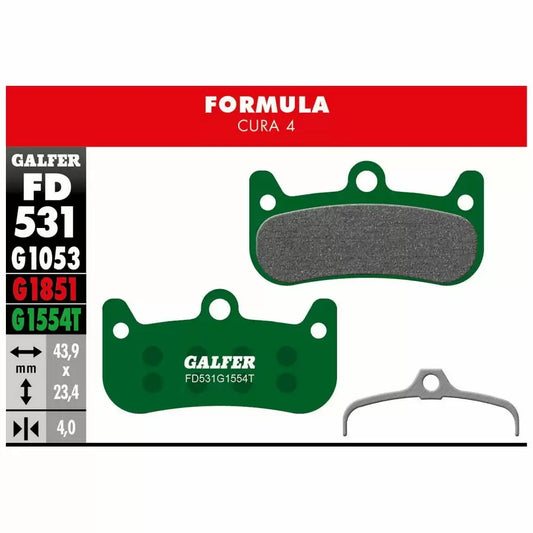 GALFER | Pastillas de Freno PRO compatible Formula (FD531G1554T)