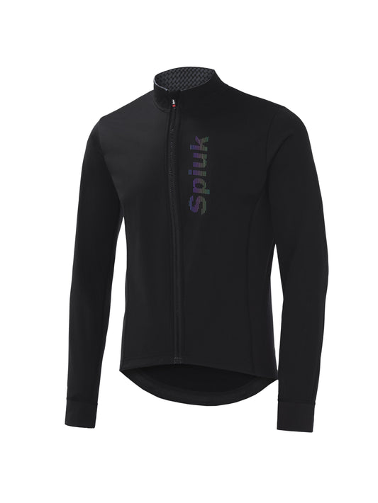 SPIUK | Chaqueta Térmica de Ciclismo Anatomic (Negro)