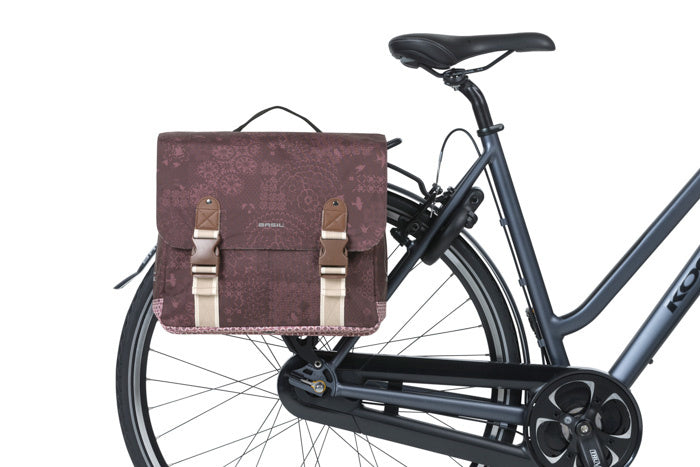 BASIL | Alforjas Dobles Boheme Mik 35L Rojo