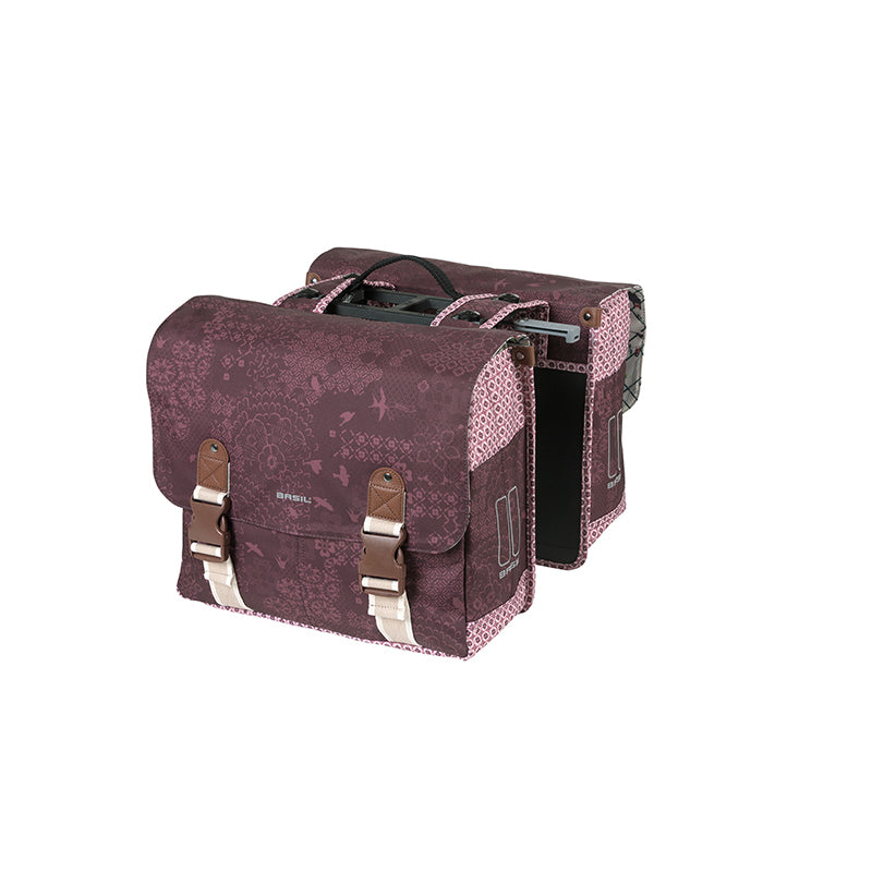 BASIL | Alforjas Dobles Boheme Mik 35L Rojo