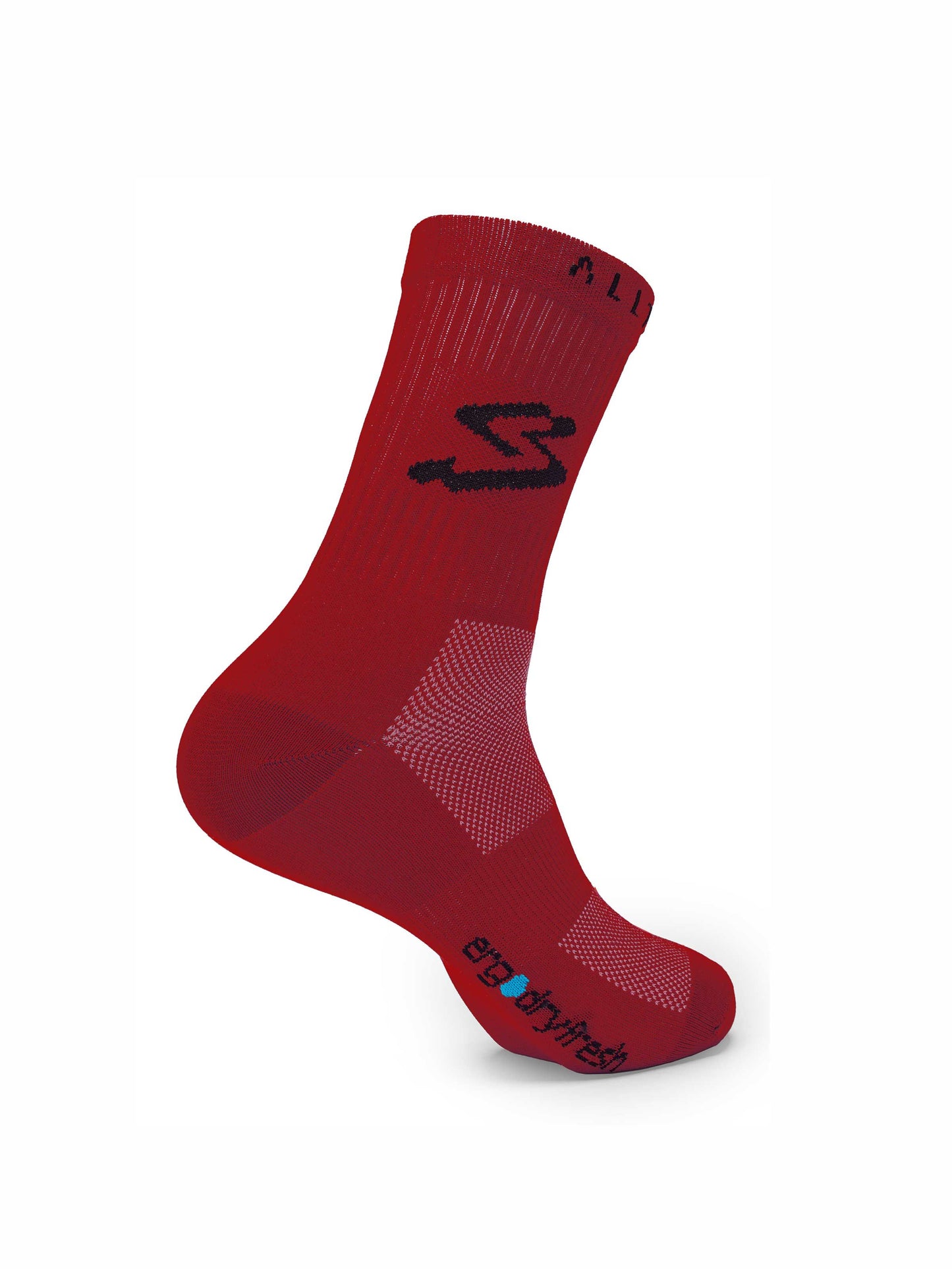 SPIUK | Calcetines de Ciclismo Caña Alta All Terrain (Rojo)