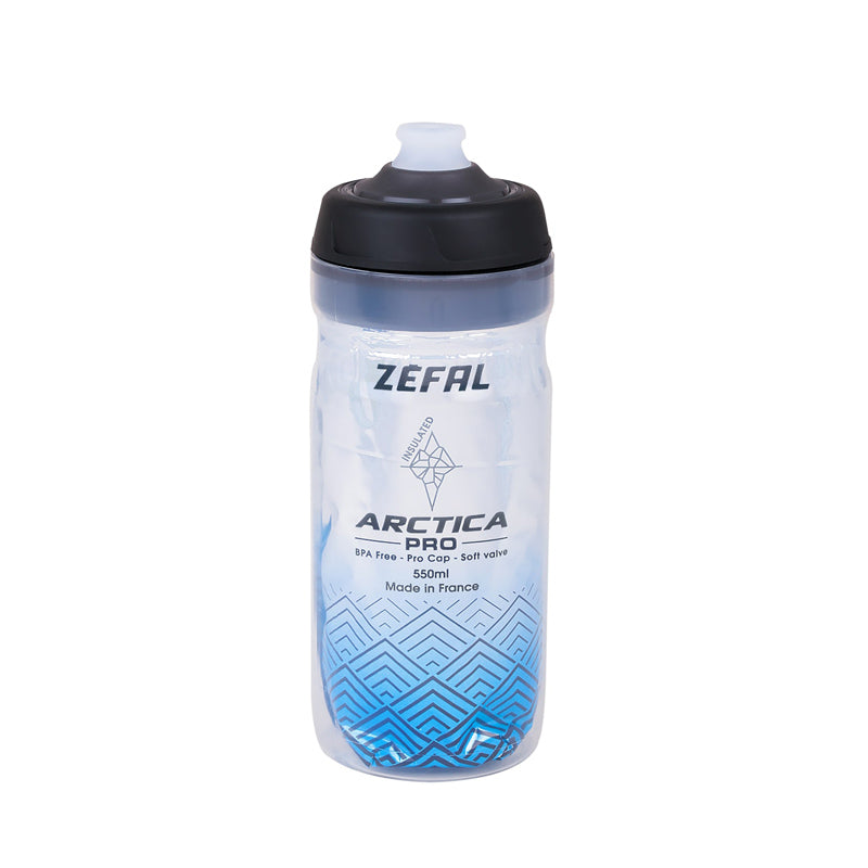 ZEFAL | Bidón de Hidratación Arctica Pro 550ml -plata azul