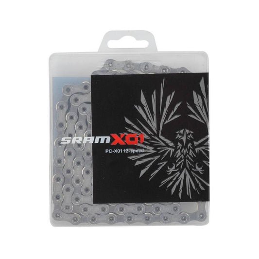SRAM | Cadena X01 12v 126 Eslabones -plata