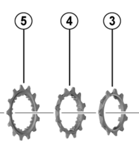 SHIMANO | Corona de Cassette DURA ACE R9200 12v