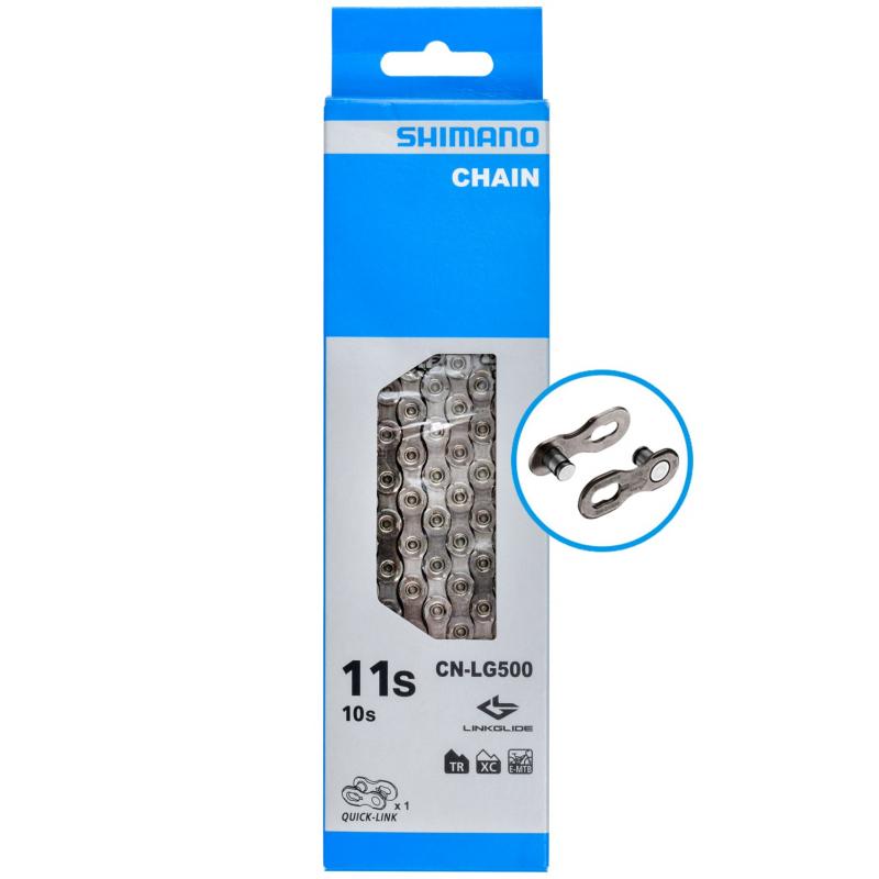 SHIMANO | Cadena LG500 Linkglide 10-11v 126 Eslabones