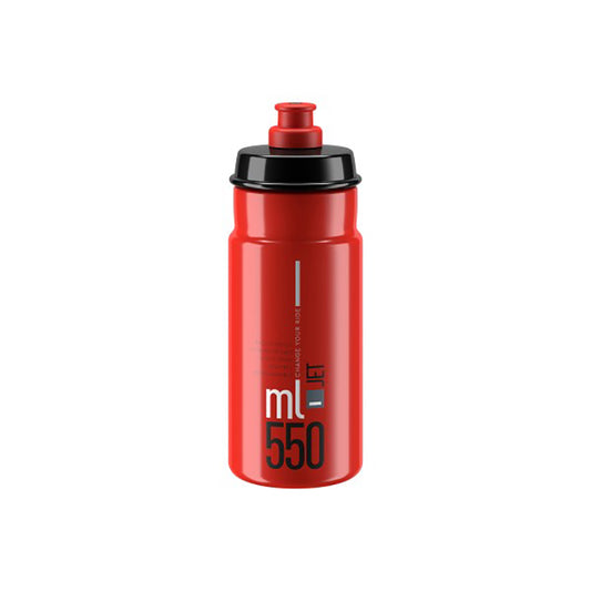 ELITE | Bidón de Hidratación JET 550ml -rojo
