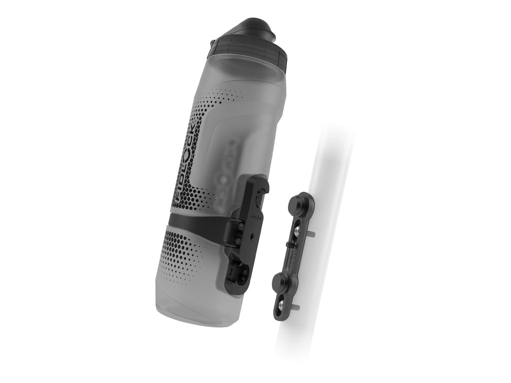 FIDLOCK | Bidón Twist 800+Base Transparente/Negro