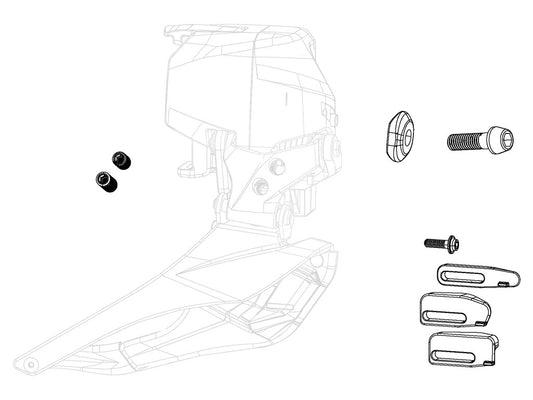 SRAM | Kit de Tornillos para Desviador FORCE eTap AXS