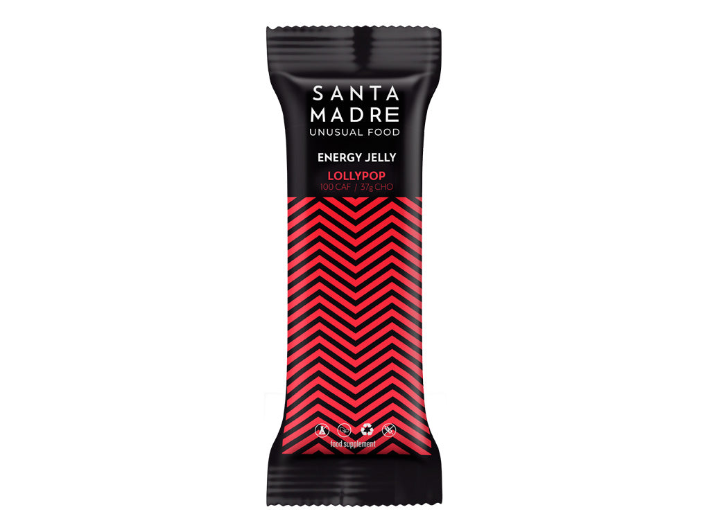 SANTA MADRE | 30 Barritas Energéticas Gominola Cafeína/Piruleta