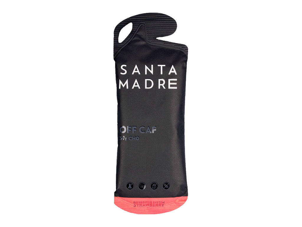 SANTA MADRE | 30 Geles Energéticos 30CHO OFF Fresa 50mL