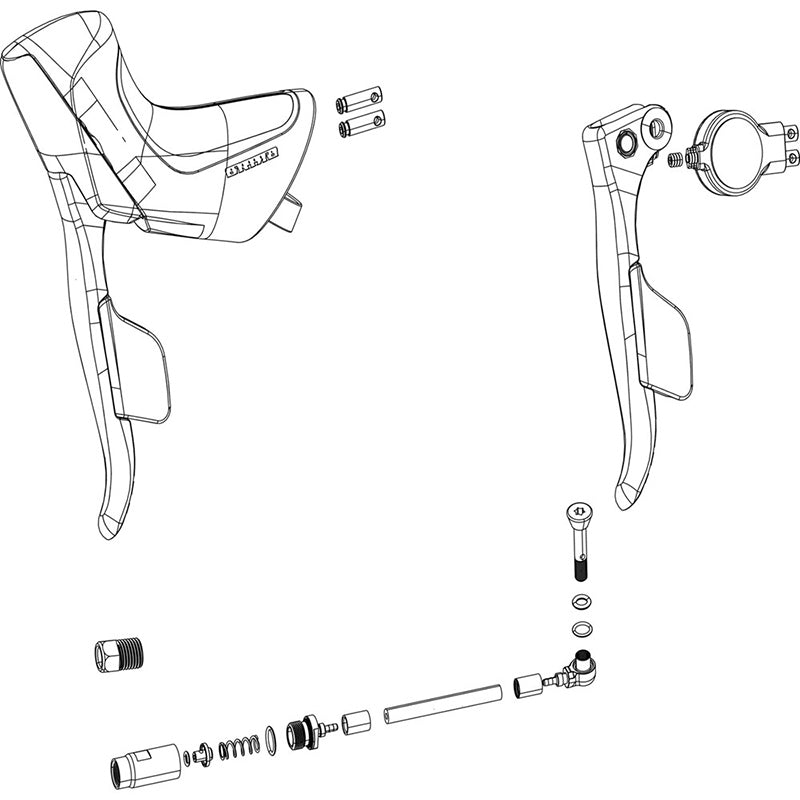 SRAM | Conector Maneta-Latiguillo de Freno Hidráulico Stealth-a-Majig RIVAL eTap AXS